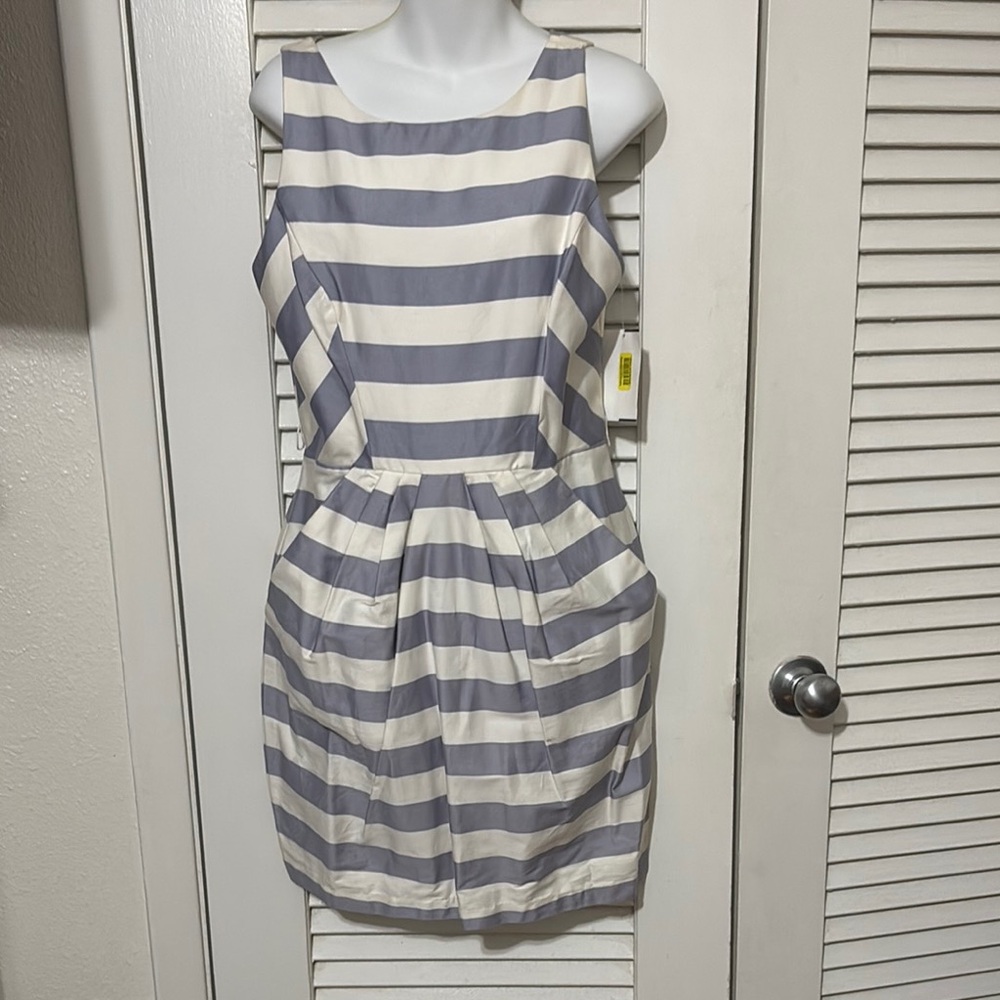 Striped Sleeveless Dress
